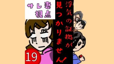 浮気の証拠が見つかりません！【第19話】サレ妻視点